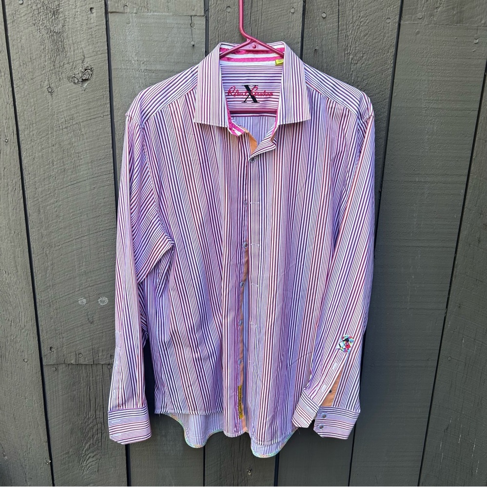 Robert Graham Striped Buttondown